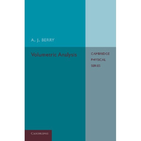 Volumetric Analysis,BERRY,Cambridge University Press,9781107657137,