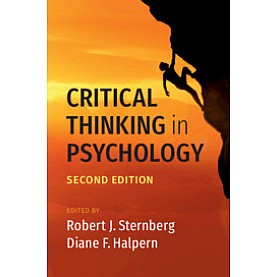 Critical Thinking in Psychology,Edited by Robert J. Sternberg , Diane F. Halpern,Cambridge University Press,9781108739528, Critical Thinking in Psychology,Edited by Robert J. Sternberg , Diane F. Halpern,Cambridge University Press,9781108739528,