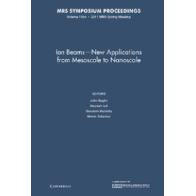 Ion Beams - New Applications from Mesoscale to Nanoscale,Baglin,Cambridge University Press,9781605113319,