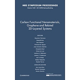 Carbon Functional Nanomaterials, Graphene and Related 2D-Layered Systems,Terrones,Cambridge University Press,9781605115269, Carbon Functional Nanomaterials, Graphene and Related 2D-Layered Systems,Terrones,Cambridge University Press,9781605115269,