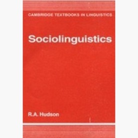 SOCIOLINGUISTICS : 2/E,Hudson,Cambridge University Press,9780521543071, SOCIOLINGUISTICS : 2/E,Hudson,Cambridge University Press,9780521543071,