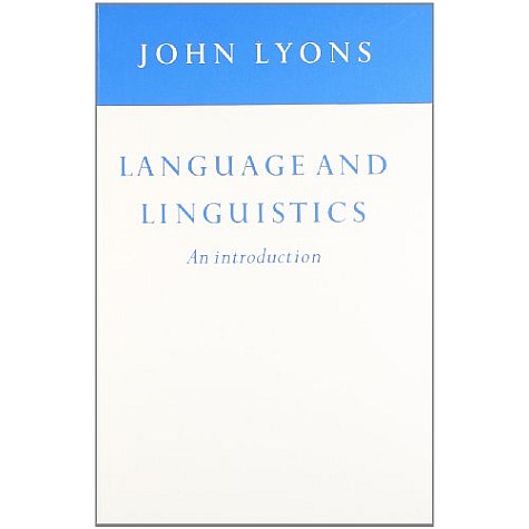 Language and Linguistics - An Introduction,Lyons,Cambridge University Press,9780521540889, Language and Linguistics - An Introduction,Lyons,Cambridge University Press,9780521540889,