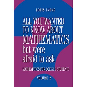 Mathematics for Science Students (CLPE),Lyons,Cambridge University Press,9780521786157,