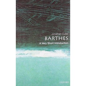 BARTHES VSI: PB by JONATHAN CULLER - 9780192801593