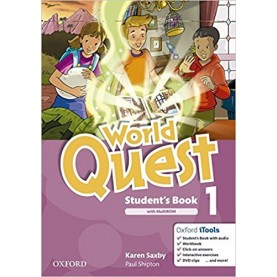 WORLD QUEST 1 SB PK by OXFORD - 9780194125864