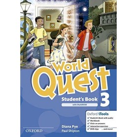WORLD QUEST 3 SB PK by OXFORD - 9780194126045