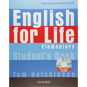 ENGLISH FOR LIFE ELEM SB W/MU-ROM PK by HUTCHINSON, TOM - 9780194307581