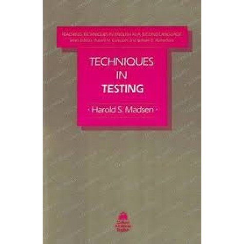 TECHNIQUES IN TESTING by MADSEN, HAROLD - 9780194341325