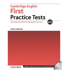 CAM ENG FIRST PRAC TESTS W/KEY&AUD CD PK by Oxford - 9780194512565