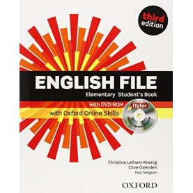 ENGLISH FILE ELMNTRY SB WITH ITUTOR & ON by OXENDEN, KOENIG & SELIGSON - 9780194517881