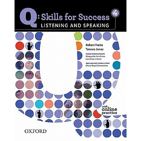 Q SKILLS SUCC LIS & SPK 4 SB WITH OP by ROBERT FREIRE, TAMARA JONES - 9780194756136