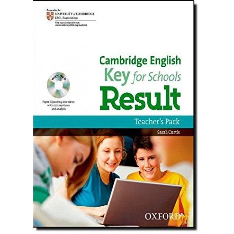 CAMBRIDGE ENGLISH: KEY FOR SCHS RSLT TP by JENNY QUINTANA - 9780194817622