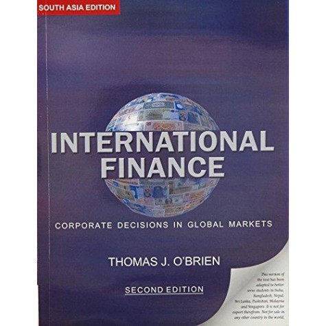 INTERNATIONAL FINANCE, 2/ED by O'BRIEN - 9780195690231