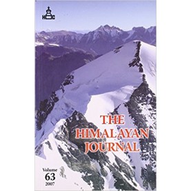 HIMALAYAN JOURNAL VOLUME 63 by HIMALAYAN CLUB - 9780195694819