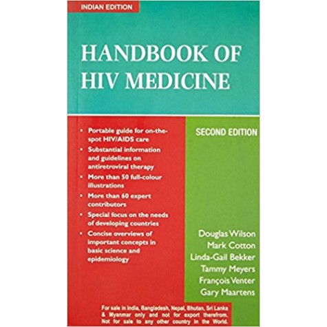 HANDBOOK OF HIV MEDICINE 2E PB by WILSON,NAIDOO,BEKKER,COTTON & MAARTENS - 9780198067764