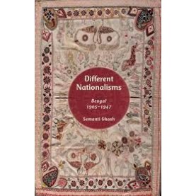 DIFFERENT NATIONALISMS by SEMANTI GHOSH - 9780199468232