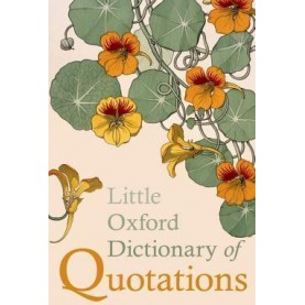LITTLE OXF DIC OF QUOTATIONS 5E by EDITED BY SUSAN RATCLIFFE - 9780199654505