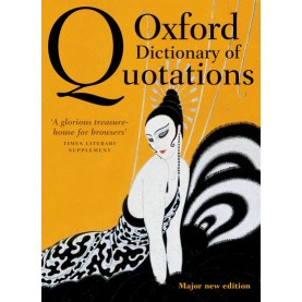 OXF DICT OF QUOTATIONS 8E by EDITED BY KNOWLES - 9780199668700
