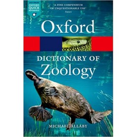 DICT OF ZOOLOGY 4E OPR by MICHAEL ALLABY - 9780199684274