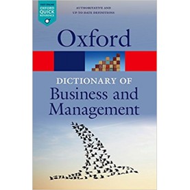 DICT BUSINESS & MANAGEMENT 6E OQR:NCS P by EDITED BY JONATHAN LAW - 9780199684984