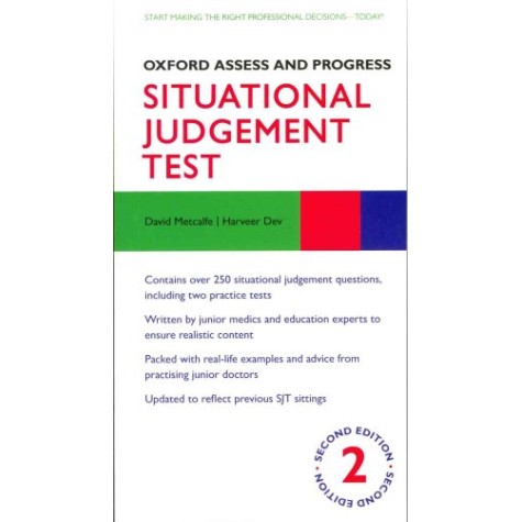 SITUATIONAL JUDGEMENT TEST 2E by METCALFE & HARVEER DEV - 9780199688159
