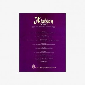History Today (Vol. 2: 2001) — Journal of the Indian History and Culture Society by Vandana Kaushik - 9788124607718