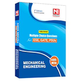 3.4400 MCQs : Mechanical Engineering - Practice Book for ESE, GATE & PSUs - 9789351472834