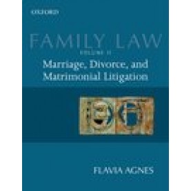 Family Law II: Marriage, Divorce, and Matrimonial Litigation-Flavia Agnes-Oxford University Press-9780198072201