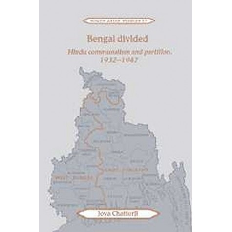 BENGAL DIVIDED,CHATTERJI,Cambridge University Press,9780521051446,