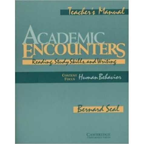 ACADEMIC ENCOUNTERS : TEACHERS BOOK-SEAL-Cambridge University Press9780521476607