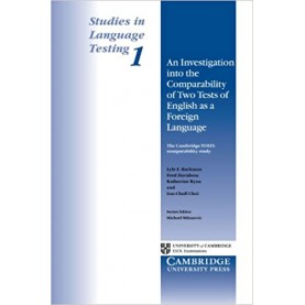 STUDIES IN LANGUAGE TESTING 1 (PB)-BACHMAN-Cambridge University Press-9780521484671