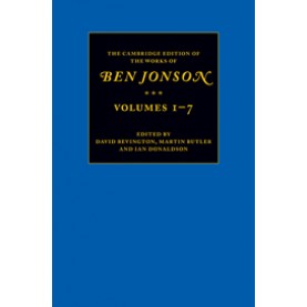 The Cambridge Edition of the Works of Ben Jonson 7 Volume Set-JONSON-Cambridge University Press-9780521782463