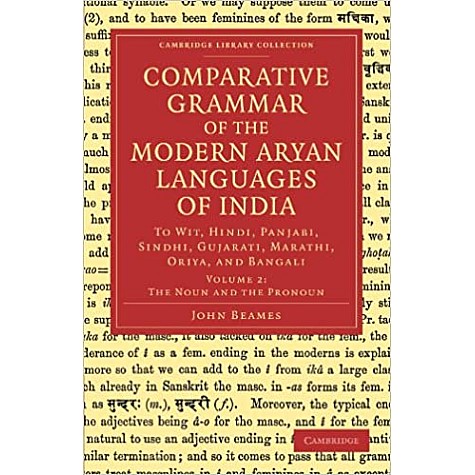 Comparative Grammar of the Modern Aryan Languages of India-Beames-Cambridge University Press-9781108048149 Comparative Grammar of the Modern Aryan Languages of India-Beames-Cambridge University Press-9781108048149