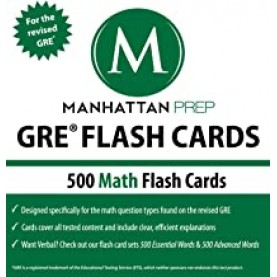 500 GRE Math Flash Cards-Manhattan Prep-Manhattan Prep Publishing-9781937707316
