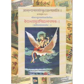 Vedantamrutchidratnachashakah (Anandashram Sanskrit Series No. 142)Vasant Anant Aapte-9788100000368