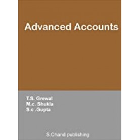 ADVANCED ACCOUNTS- S.C. Gupta-S CHAND & CO-9788121902786