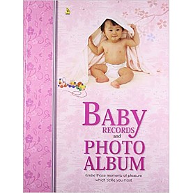 BABY RECORD & PHOTO ALBUM (HARD BOUND)-Pustak Mahal Editorial Board-PUSTAK MAHAL-9788122305104