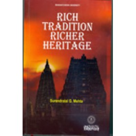 RICH TRADITION RICHER HERITAGE-SURENDRALAL G.MEHTA-BHARTIYA VIDYA BHAWAN-9788172765354