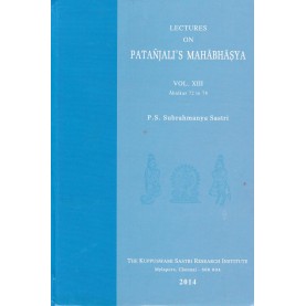 Lectures on Patanjali Mahabhasya (HB) (Vol. 13)-P.S. Subrahmanya Sastri-9788185170541