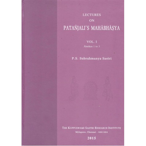 Lectures on Patanjali Mahabhasya (HB) (Vol. 1)-P.S. Subrahmanya Sastri-9788185170596