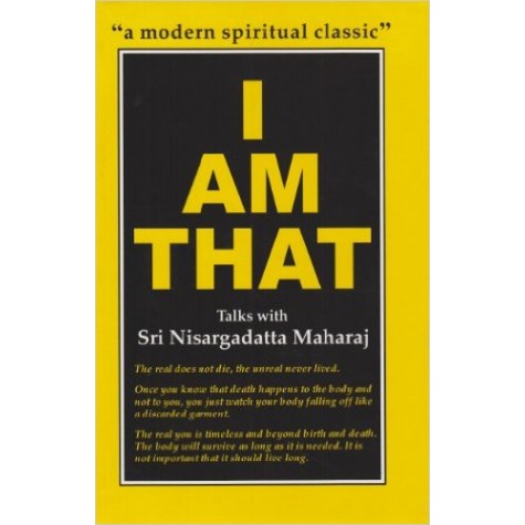 I AM THAT: Talks with Sri Nisargadatta Maharaj (HB)-Nisargadatta Maharaj-9788185300450