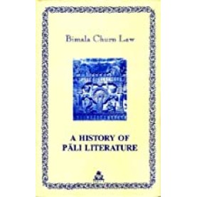 A History of Pali Literature-Bimala Churn Law-9788186569184