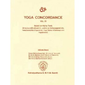 Yoga Concordance Vol. III-Swami Maheshananda, B. R. Sharma, G. S. Sahay, R. K. Bodhe-9788189485337