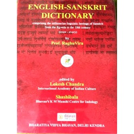 ENGLISH - SANSKRIT DICTIONARY -PROF RAGHU VIRA-BHARATIYA VIDYA BHAVAN - 9789391622039