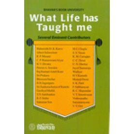 WHAT LIFE HAS TAUGHT ME-MAHARASHI D.K.KARVE ETL-BHARTIYA VIDYA BHAWAN-9788172765811