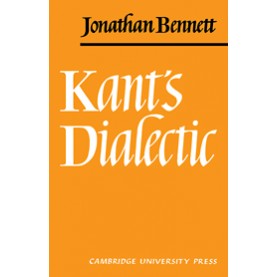 Kants Dialectic,Bennett,Cambridge University Press,9781316506073,