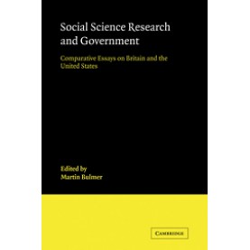 Social Science Research and Government,Bulmer,Cambridge University Press,9780521125772,