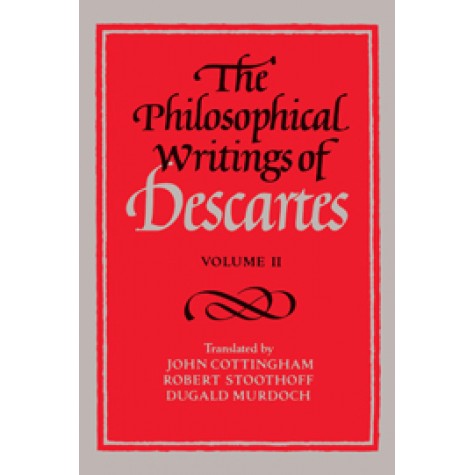 DESCARTES: PHILOSOPHICAL WRITINGS 2,Cottingham,Cambridge University Press,9780521288088,
