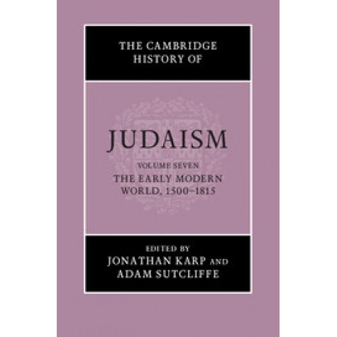 The Cambridge History of Judaism,KARP,Cambridge University Press,9780521889049,