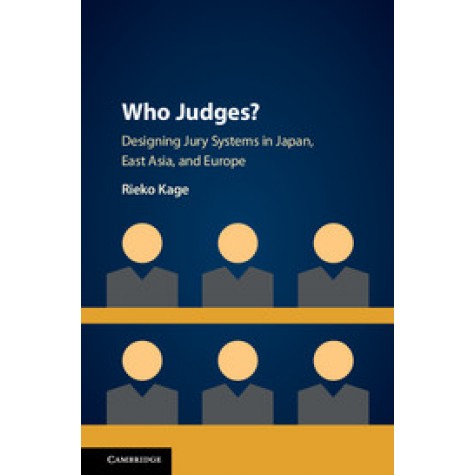 Who Judges?,Kage,Cambridge University Press,9781107194694,